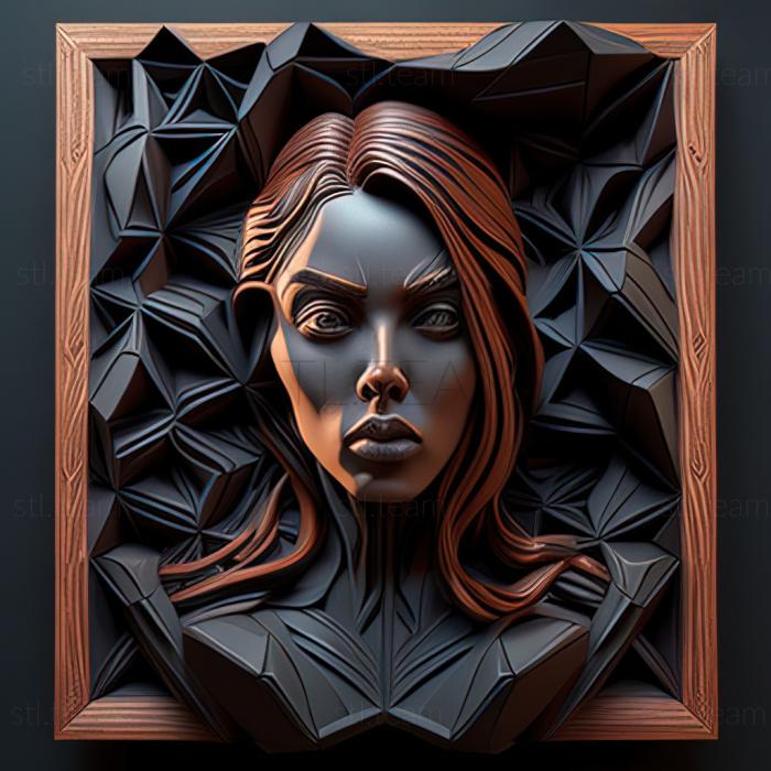 3D model Black Widow (STL)